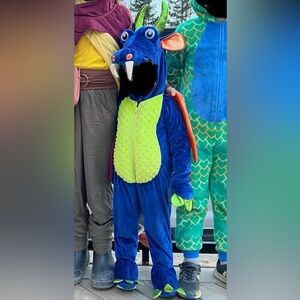 DRAGON costume dress up play fantasy fairytale Halloween toddler 3T 2-3 years